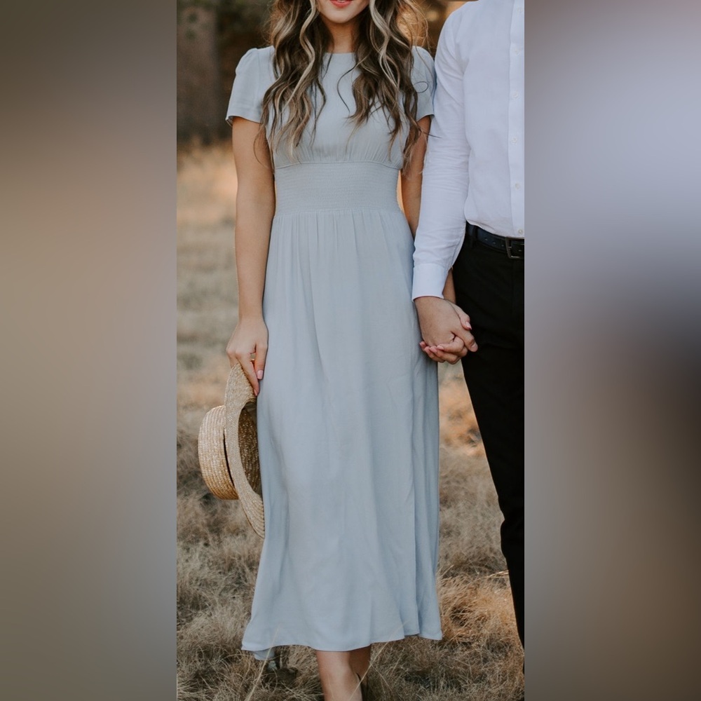 Aritzia Blue Dress